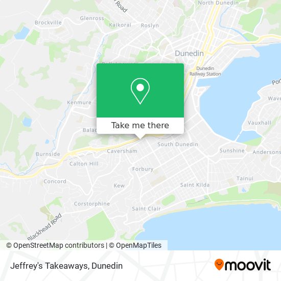Jeffrey's Takeaways map