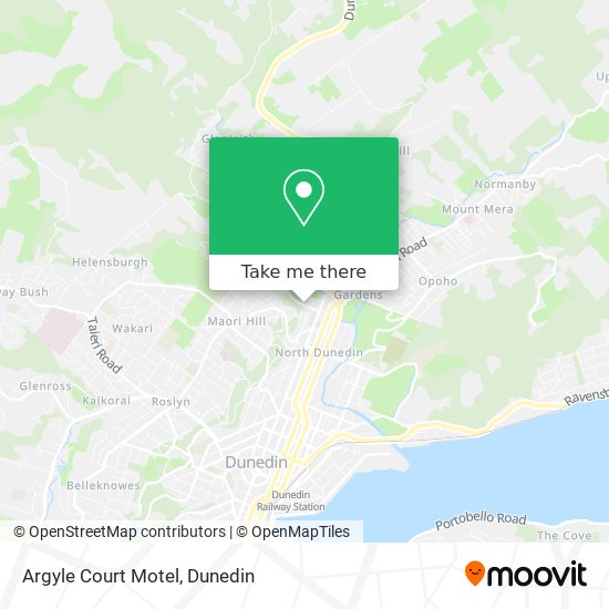 Argyle Court Motel map