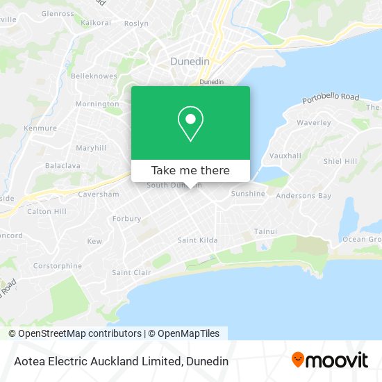 Aotea Electric Auckland Limited map