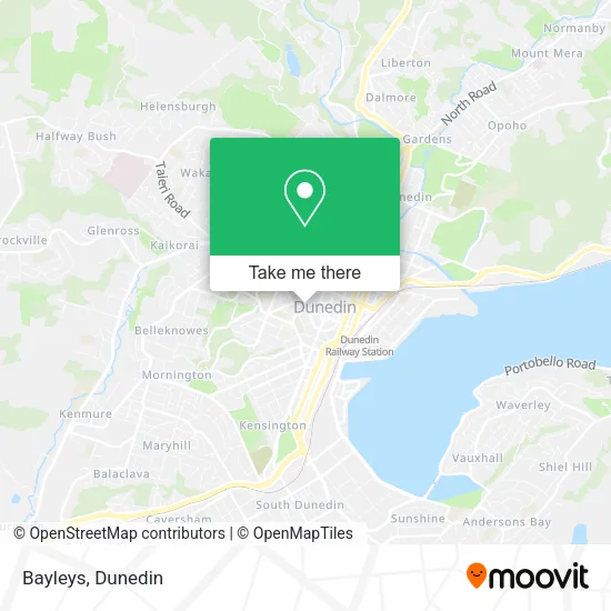 Bayleys map