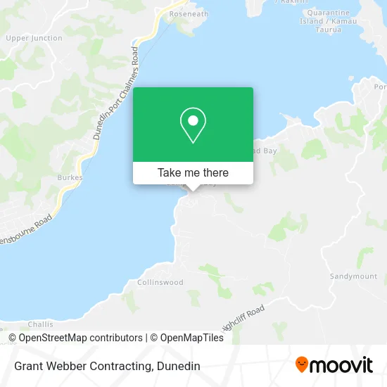 Grant Webber Contracting map