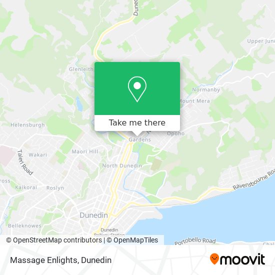 Massage Enlights map