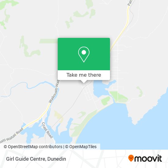 Girl Guide Centre map