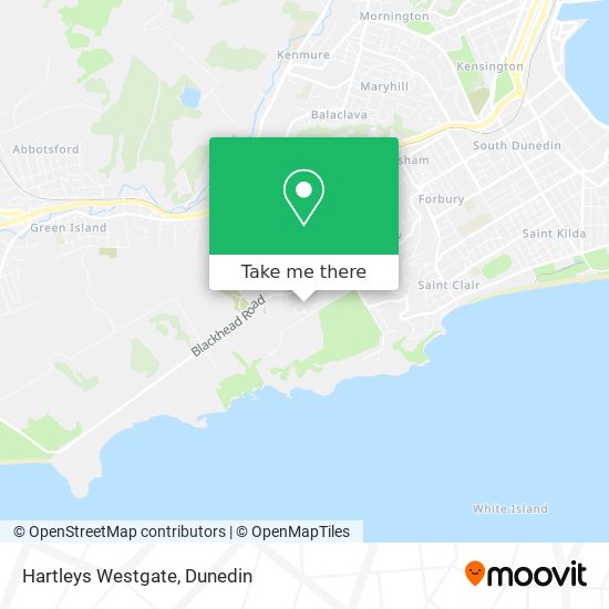 Hartleys Westgate map