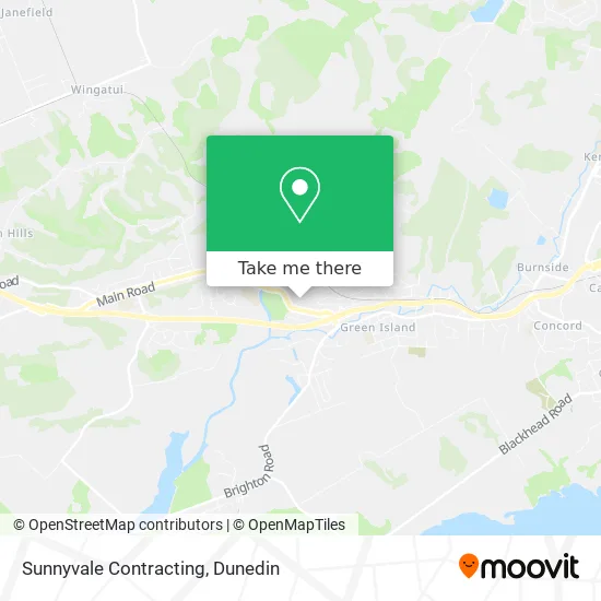 Sunnyvale Contracting map