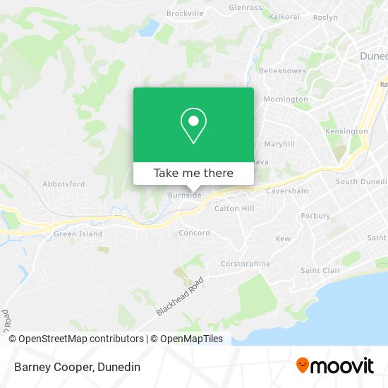 Barney Cooper map