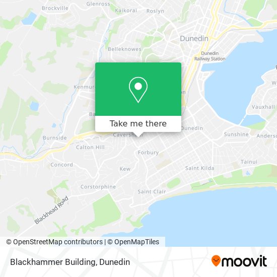 Blackhammer Building map