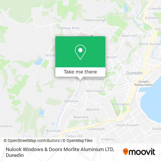 Nulook Windows & Doors Morlite Aluminium LTD map