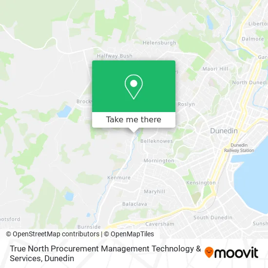 True North Procurement Management Technology & Services map