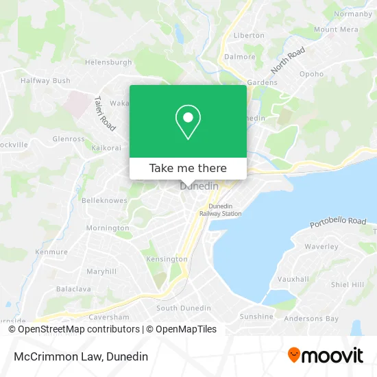 McCrimmon Law map