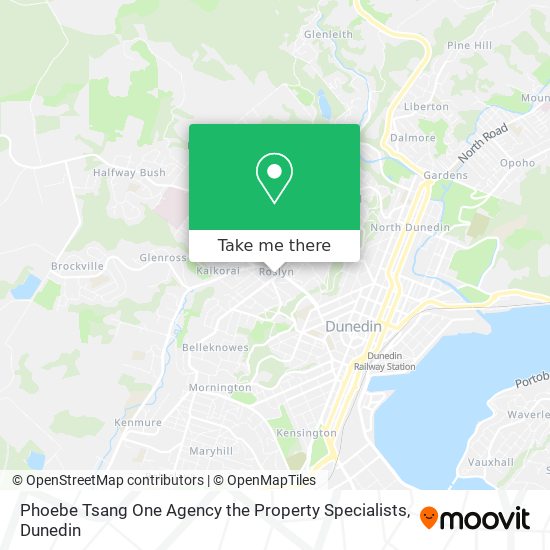 Phoebe Tsang One Agency the Property Specialists map