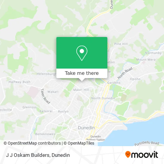J J Oskam Builders map