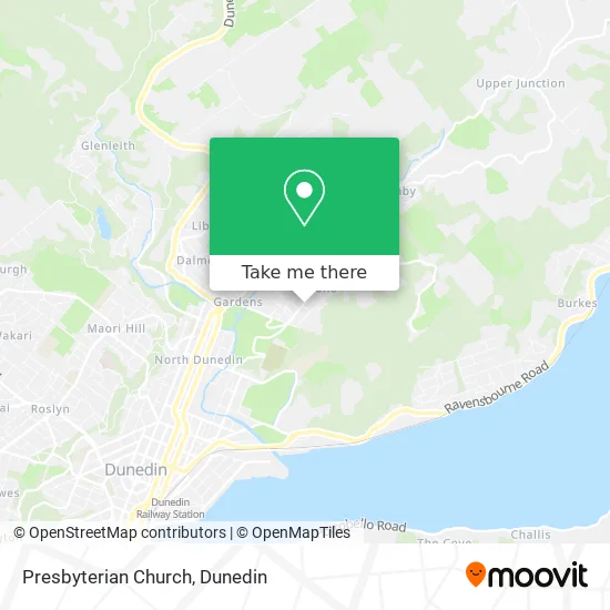 Presbyterian Church map