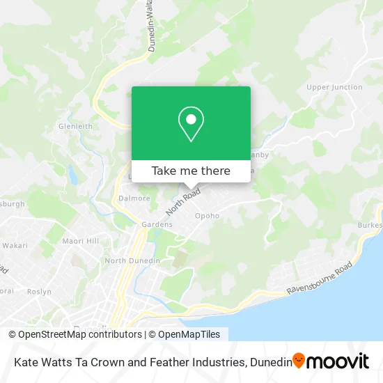Kate Watts Ta Crown and Feather Industries map