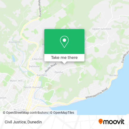 Civil Justice map