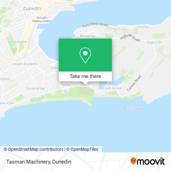 Tasman Machinery map