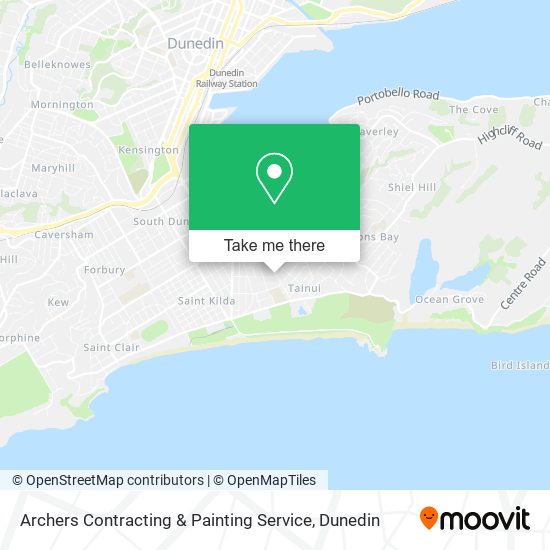 Archers Contracting & Painting Service map