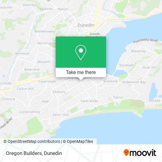 Oregon Builders map