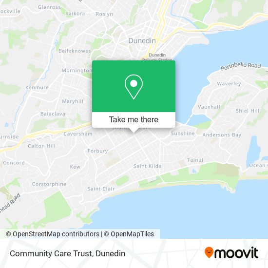 Community Care Trust map