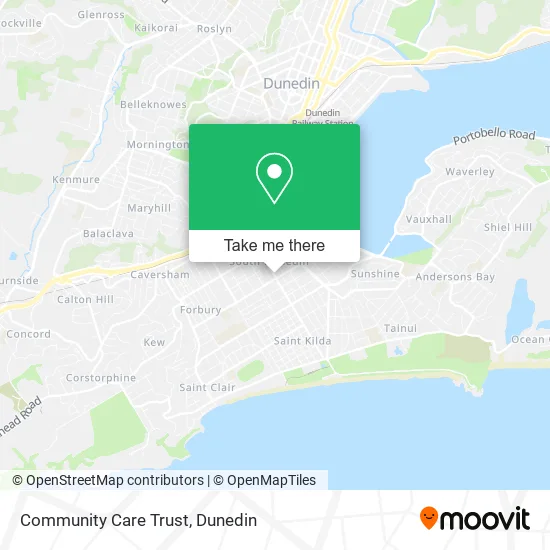 Community Care Trust map