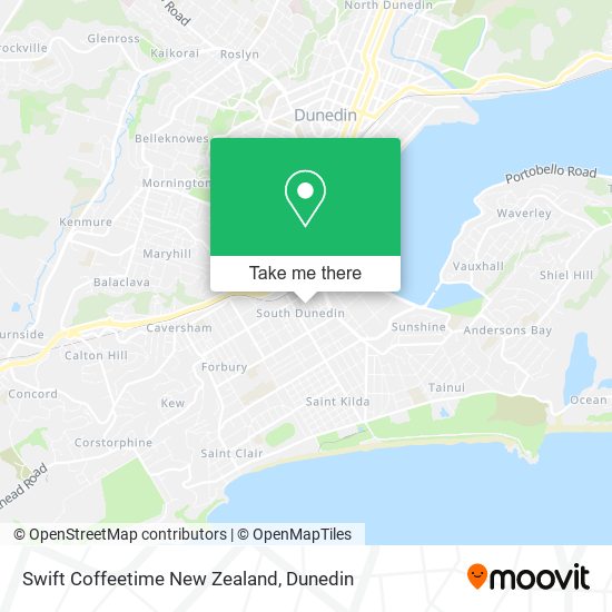 Swift Coffeetime New Zealand地图