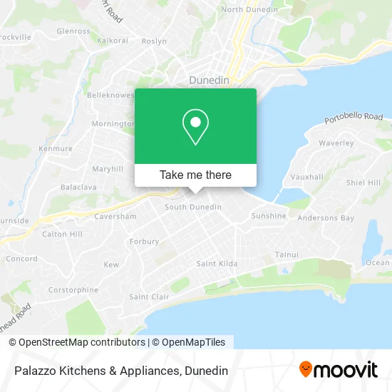 Palazzo Kitchens & Appliances map