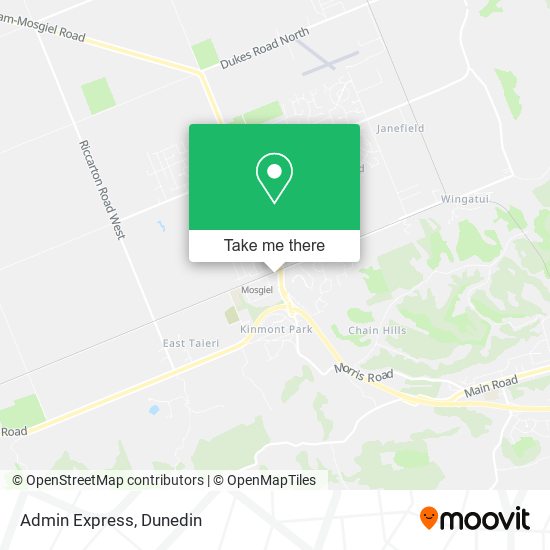 Admin Express map