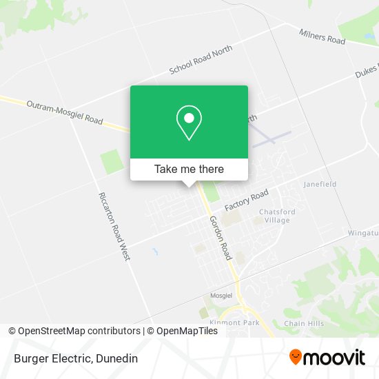 Burger Electric map