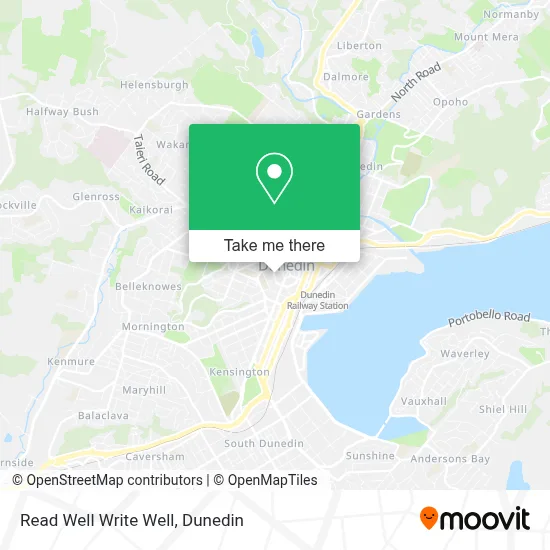 Read Well Write Well map