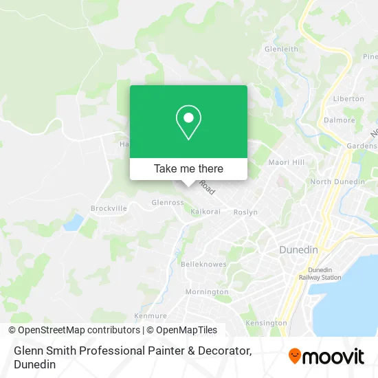 Glenn Smith Professional Painter & Decorator map