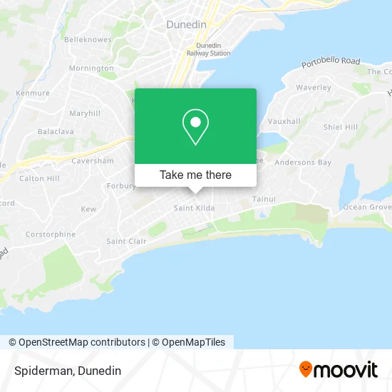 Spiderman map