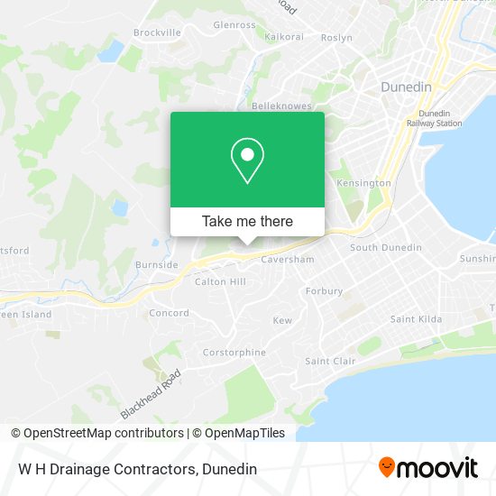 W H Drainage Contractors map