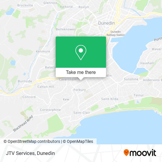 JTV Services map