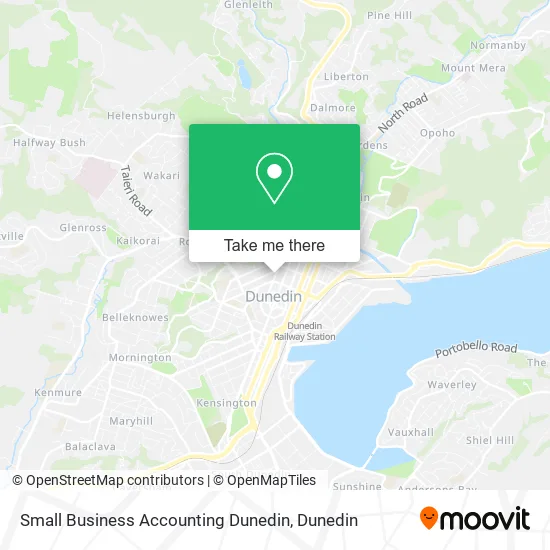 Small Business Accounting Dunedin map