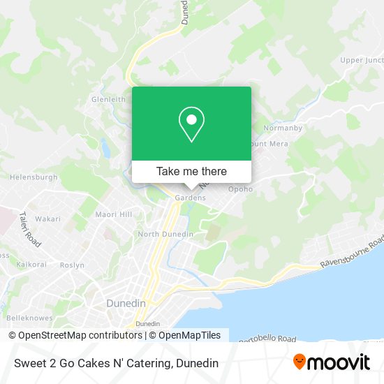 Sweet 2 Go Cakes N' Catering map
