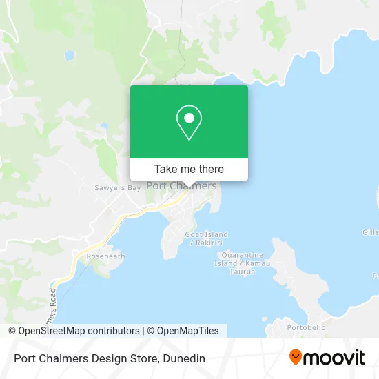 Port Chalmers Design Store map