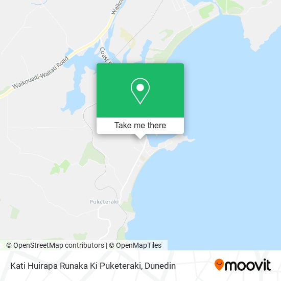 Kati Huirapa Runaka Ki Puketeraki map