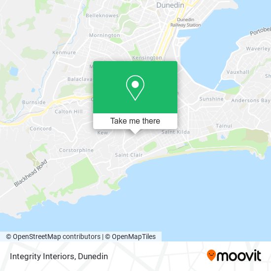 Integrity Interiors map