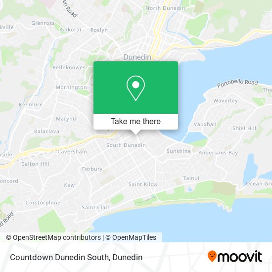 Countdown Dunedin South地图