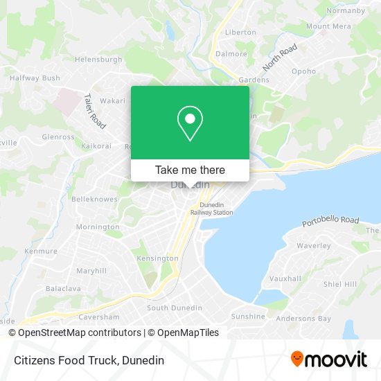 Citizens Food Truck map