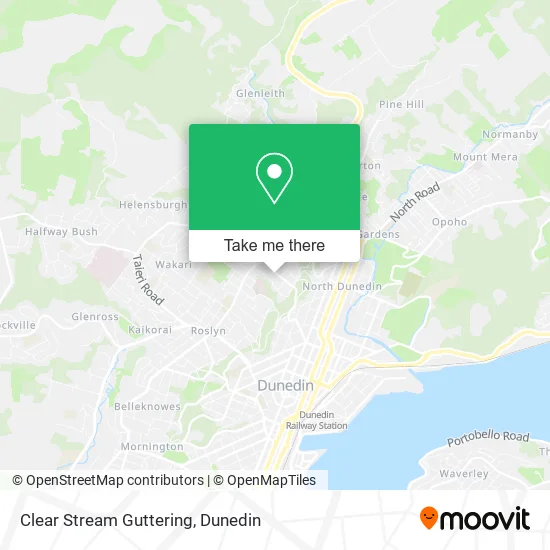 Clear Stream Guttering map