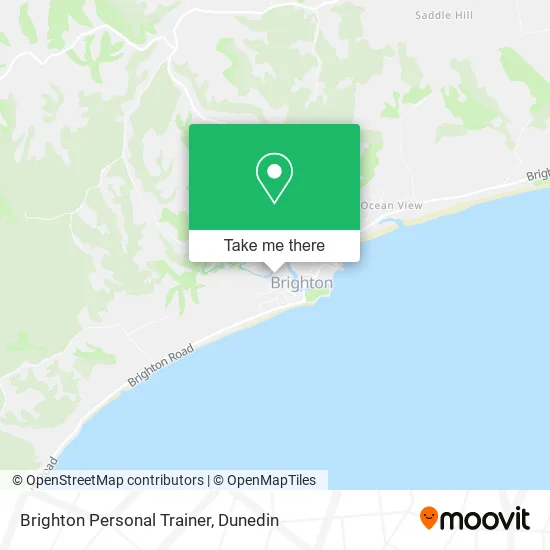 Brighton Personal Trainer map