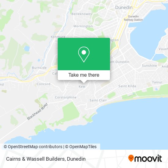 Cairns & Wassell Builders map