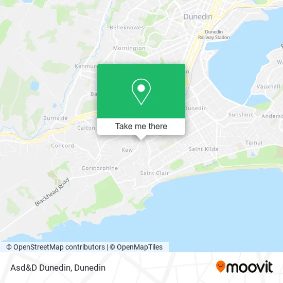 Asd&D Dunedin map