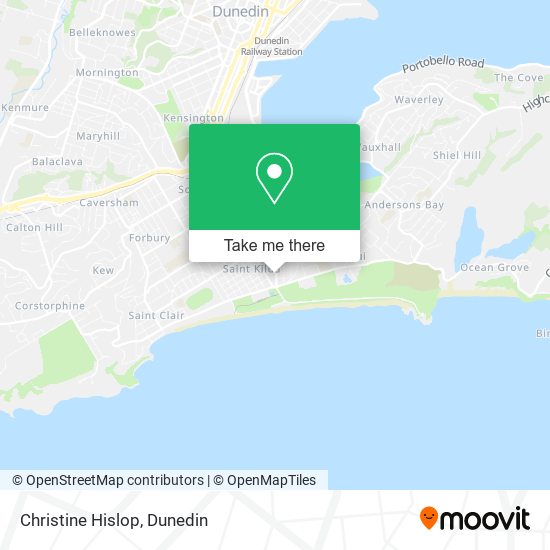 Christine Hislop map