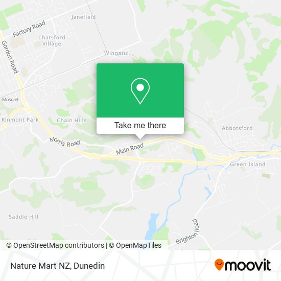 Nature Mart NZ map