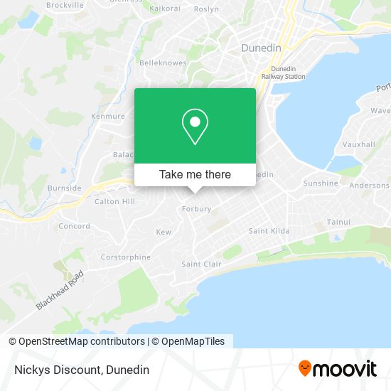 Nickys Discount map