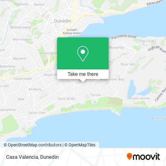 Casa Valencia map