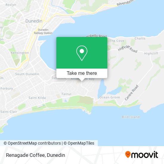 Renagade Coffee map