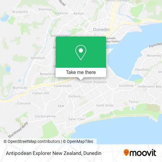 Antipodean Explorer New Zealand地图